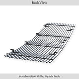 Stainless Steel Main Upper Stainless Steel Billet Grille 2014-2015 GMC Sierra 1500 GR07HEI73S