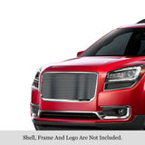 Stainless Steel Main Upper Stainless Steel Billet Grille 2013-2016 GMC Acadia With Logo Cover GR07HEI74S