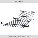 Stainless Steel Main Upper Stainless Steel Billet Grille 1988-1993 GMC Sierra /1990-1993 GMC Suburban Composite Plastic Lights/1992-1993 GMC Yukon GR07HEJ10S
