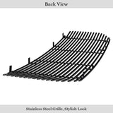 Stainless Steel Main Upper Black Stainless Steel Billet Grille 2015-2020 GMC Yukon/2015-2020 GMC Yukon Denali GR07HFC28J