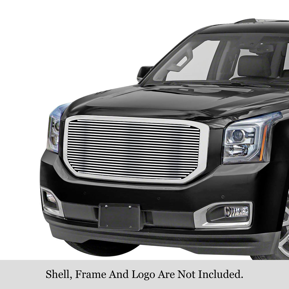 Stainless Steel Main Upper Stainless Steel Billet Grille 2015-2020 GMC Yukon/2015-2020 GMC Yukon Denali GR07HFC28S