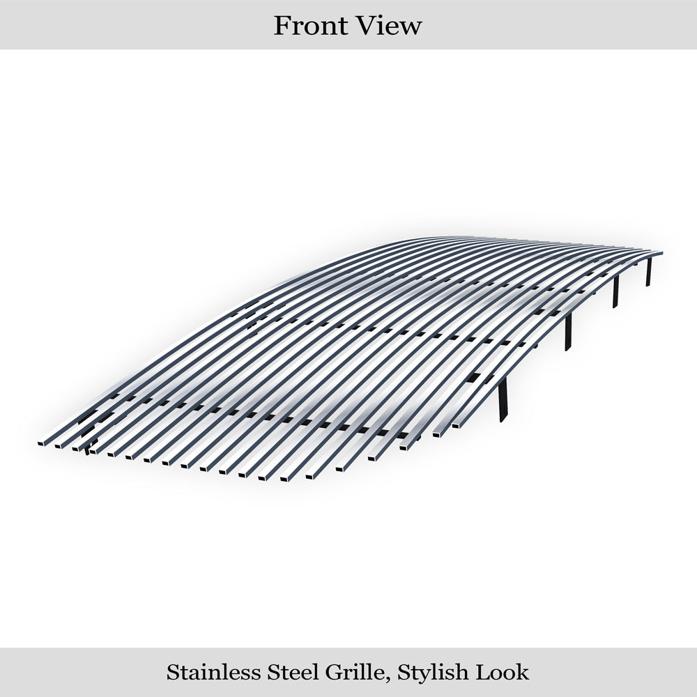 Stainless Steel Main Upper Stainless Steel Billet Grille 2016-2018 GMC Sierra 1500 GR07HFC62S