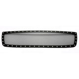 Stainless Steel Main Upper Rivet Grille 2003-2006 GMC Sierra 1500 (Not For C3 Model) Logo Covered GR07LEA56H