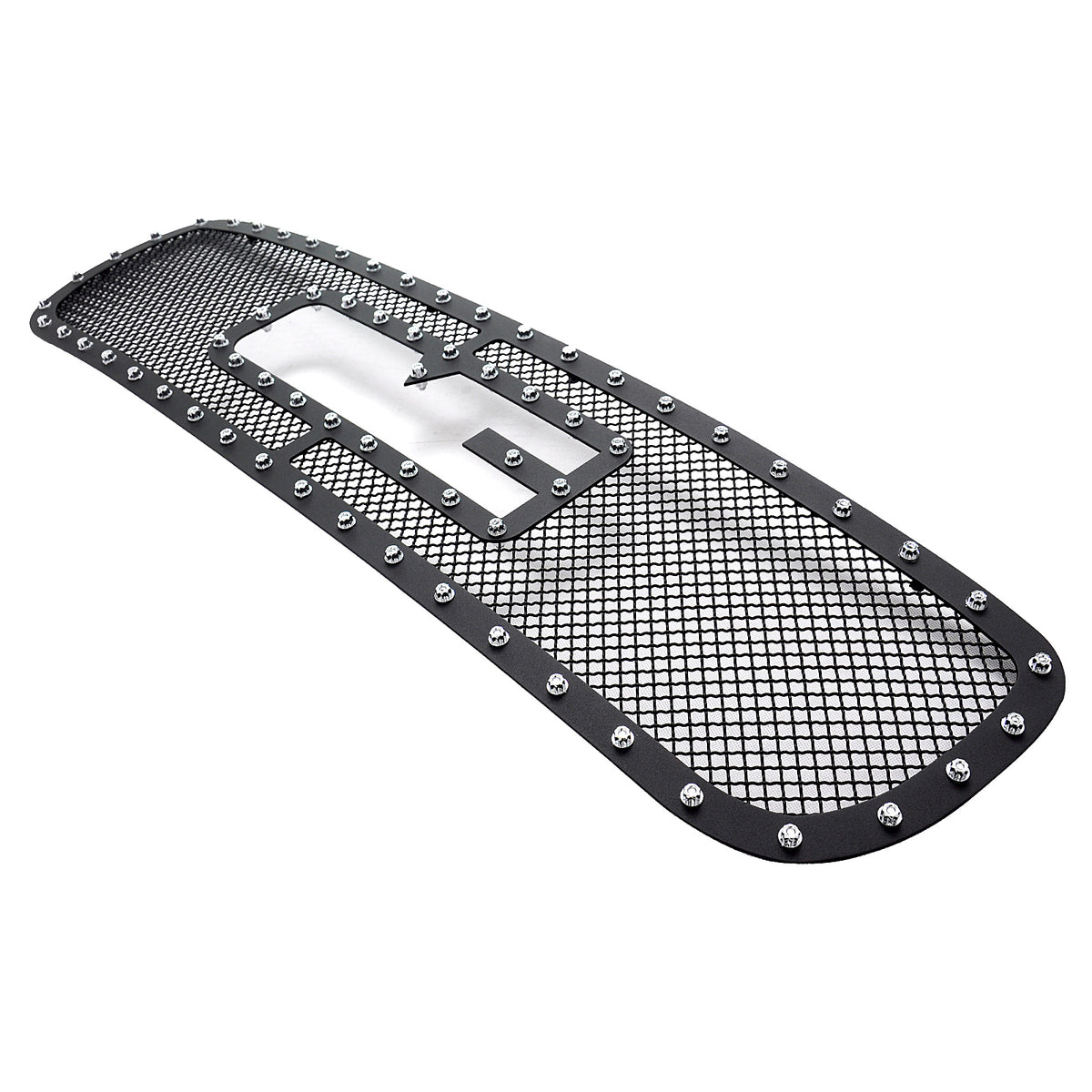 Stainless Steel Main Upper Rivet Grille GMC Sierra 1500\GMC Sierra 1500 HD\GMC Sierra 2500\GMC Sierra 2500 HD\GMC Sierra 3500\GMC Yukon GR07LEG03H