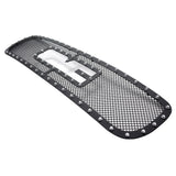 Stainless Steel Main Upper Rivet Grille GMC Sierra 1500\GMC Sierra 1500 HD\GMC Sierra 2500\GMC Sierra 2500 HD\GMC Sierra 3500\GMC Yukon GR07LEG03H