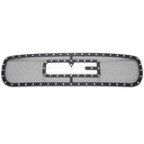 Stainless Steel Main Upper Rivet Grille GMC Sierra 1500\GMC Sierra 1500 HD\GMC Sierra 2500\GMC Sierra 2500 HD\GMC Sierra 3500\GMC Yukon GR07LEG03H