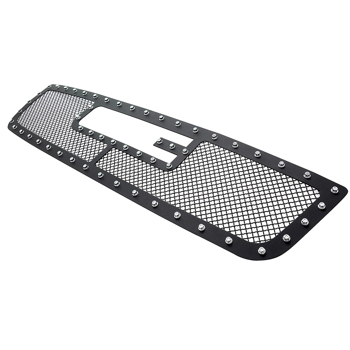 Stainless Steel Main Upper Rivet Grille GMC Sierra 1500\GMC Sierra 1500 HD\GMC Sierra 2500\GMC Sierra 2500 HD\GMC Sierra 3500 GR07LEG71H