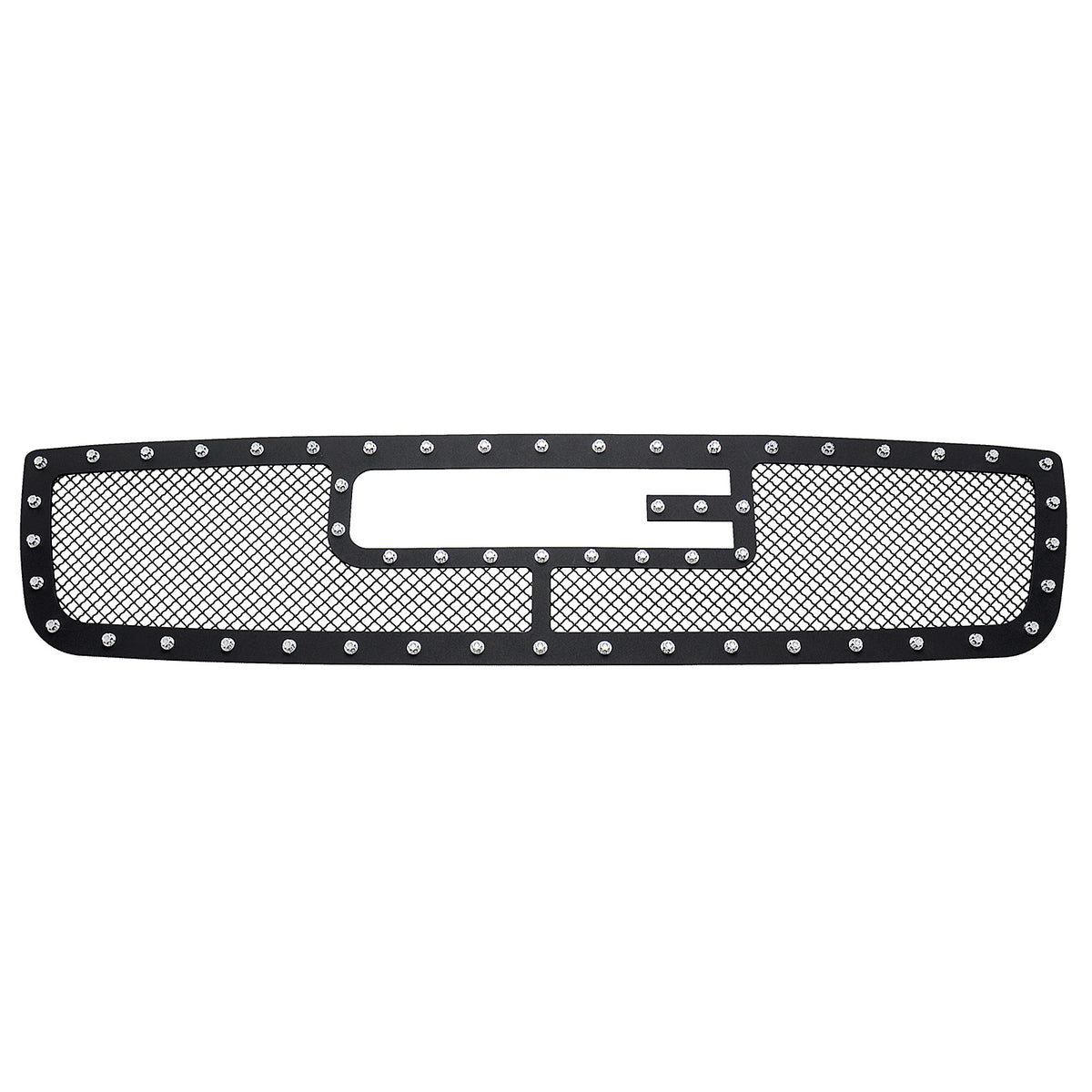 Stainless Steel Main Upper Rivet Grille GMC Sierra 1500\GMC Sierra 1500 HD\GMC Sierra 2500\GMC Sierra 2500 HD\GMC Sierra 3500 GR07LEG71H