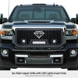 Stainless Steel Main Upper Sheet Grille 2015-2019 GMC Sierra 2500 /2015-2019 GMC Sierra 3500 GR07LFC25L