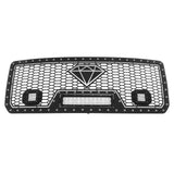Stainless Steel Main Upper Sheet Grille 2015-2019 GMC Sierra 2500 /2015-2019 GMC Sierra 3500 GR07LFC25L