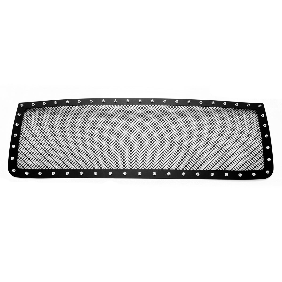 Stainless Steel Main Upper Rivet Grille 2007-2010 GMC Sierra 2500 HD /2007-2010 GMC Sierra 3500 HD GR07LFE22H