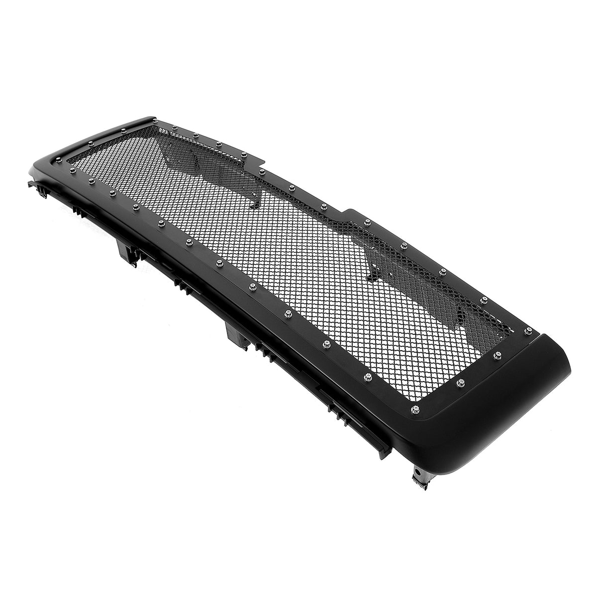 PE + Stainless Steel Main Upper Package Grille 2007-2013 GMC Sierra 1500 /2007-2010 GMC Sierra Denali New Body With Logo Show GR07PFD74H