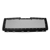 PE + Stainless Steel Main Upper Package Grille 2007-2013 GMC Sierra 1500 /2007-2010 GMC Sierra Denali New Body With Logo Show GR07PFD74H