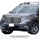 Stainless Steel Main Upper Stainless Steel Billet Grille 2021-2023 Honda Ridgeline Not For HPD Grille GR08FEA87S