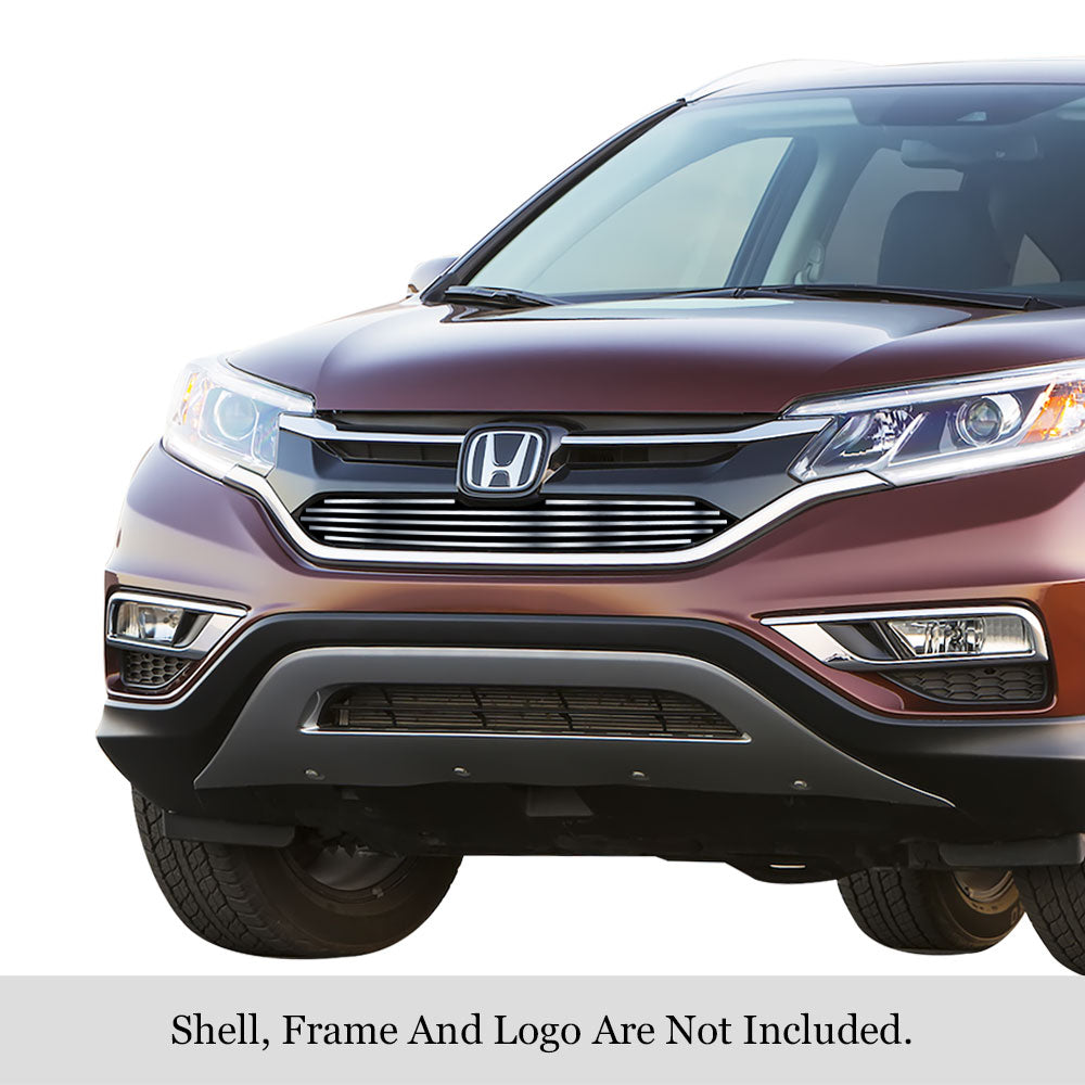 Stainless Steel Main Upper Stainless Steel Billet Grille 2015-2016 Honda CR-V GR08FFD21C