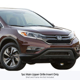 Stainless Steel Main Upper Black Stainless Steel Billet Grille 2015-2016 Honda CR-V GR08FFD21J