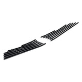 Stainless Steel Main Upper Black Stainless Steel Billet Grille 2012-2013 Honda Fit Sport With Logo Show GR08FFD26J