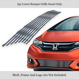 Stainless Steel Lower Bumper Stainless Steel Billet Grille 2018-2019 Honda Fit GR08FFD29S