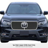 Stainless Steel Main Upper Mesh Grille 2021-2023 Honda Ridgeline Not For HPD Grille GR08GEA87S