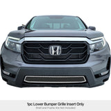 Stainless Steel Lower Bumper Mesh Grille 2021-2025 Honda Ridgeline GR08GEA89S