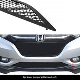 Stainless Steel Lower Bumper Black Wire Mesh Grille 2016-2018 Honda HR-V GR08GFC15H