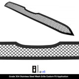 Stainless Steel Main Upper Black Wire Mesh Grille 2015-2016 Honda CR-V GR08GFD21H