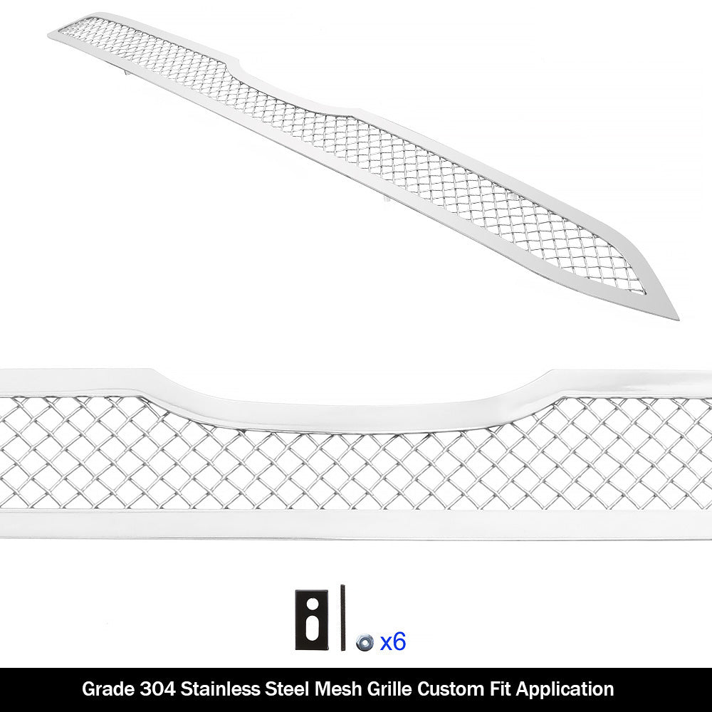 Stainless Steel Main Upper Mesh Grille 2015-2016 Honda CR-V GR08GFD21T