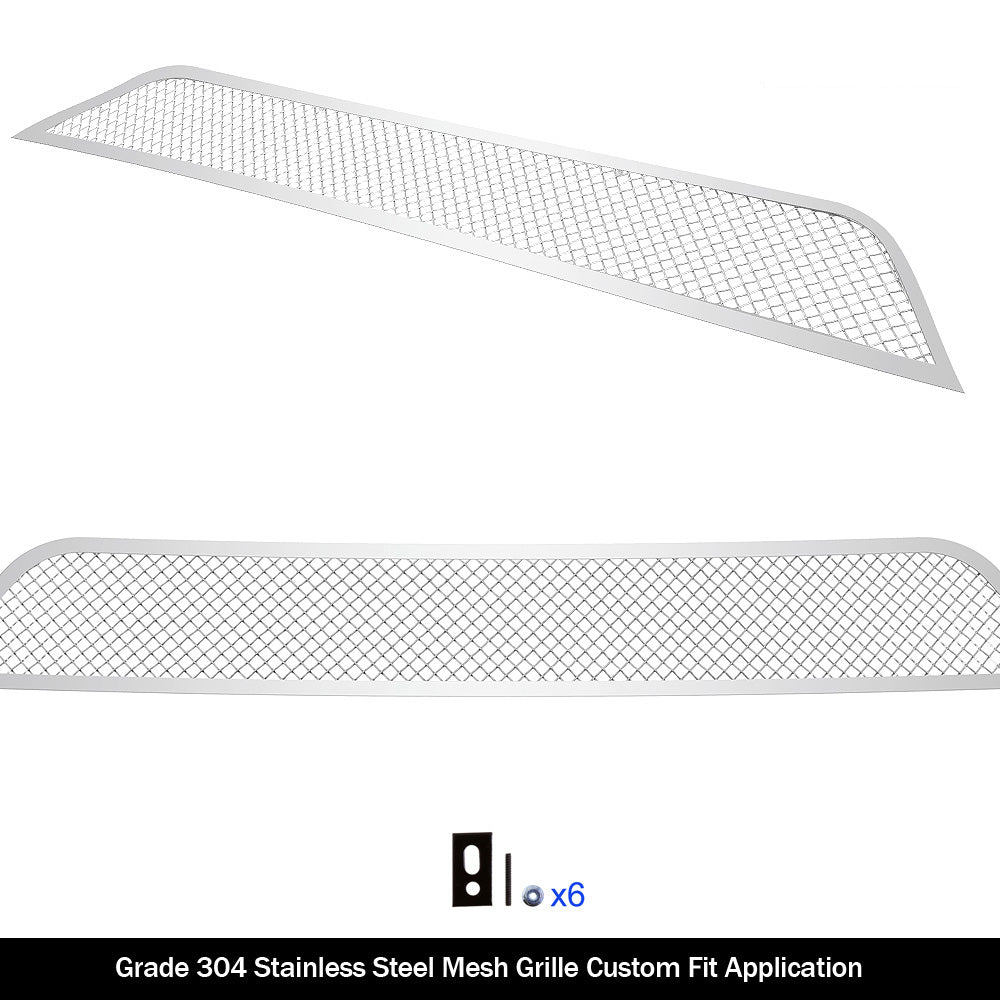 Stainless Steel Lower Bumper Mesh Grille 2015-2017 Honda Fit GR08GFD27T