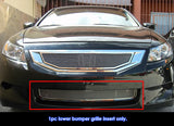 Stainless Steel Lower Bumper Mesh Grille 2008-2010 Honda Accord  Coupe Slight Modification Requried For Aero Kit Package GR08GFE57T