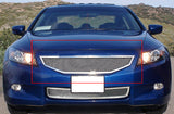 Stainless Steel Main Upper Mesh Grille 2008-2010 Honda Accord Coupe GR08GFE68T