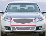 Stainless Steel Main Upper Mesh Grille 2009-2010 Acura TSX GR08GFH03T