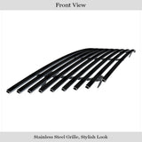 Stainless Steel Main Upper Black Stainless Steel Billet Grille 2006-2012 Suzuki Grand Vitara GR09HEA36J