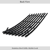 Stainless Steel Main Upper Black Stainless Steel Billet Grille 2006-2012 Suzuki Grand Vitara GR09HEA36J