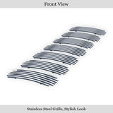 Stainless Steel Main Upper Stainless Steel Billet Grille 2005-2007 Jeep Liberty Not For Renegade GR10FED96S