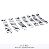 Stainless Steel Main Upper Stainless Steel Billet Grille 2018-2024 Jeep Wrangler JL Not For JK GR10FFD41S