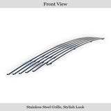 Stainless Steel Lower Bumper Stainless Steel Billet Grille 2009-2010 Jeep Grand Cherokee SRT8 GR10FFF05S
