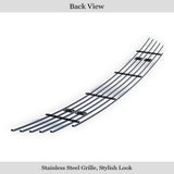 Stainless Steel Lower Bumper Stainless Steel Billet Grille 2009-2010 Jeep Grand Cherokee SRT8 GR10FFF05S