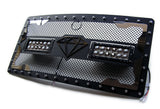 Stainless Steel Main Upper Sheet Grille 2007-2018 Jeep Wrangler JK GR10LEH19L