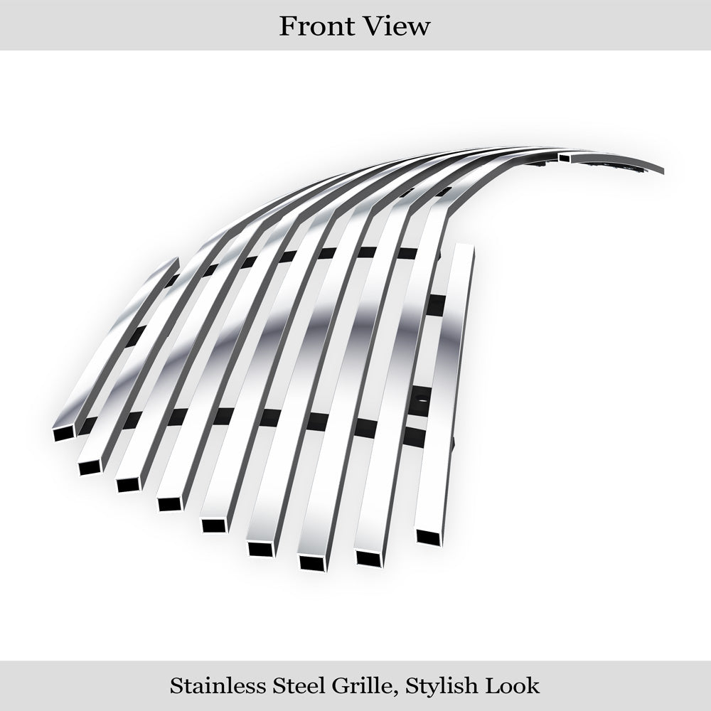 Stainless Steel Main Upper Stainless Steel Billet Grille 2014-2016 Kia Forte GR11FEI63S