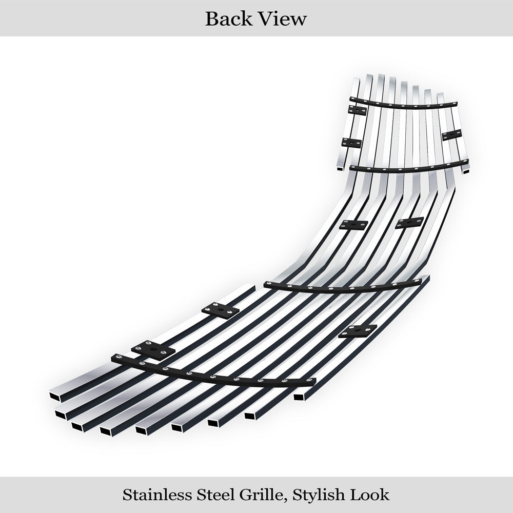 Stainless Steel Main Upper Stainless Steel Billet Grille 2014-2016 Kia Forte GR11FEI63S