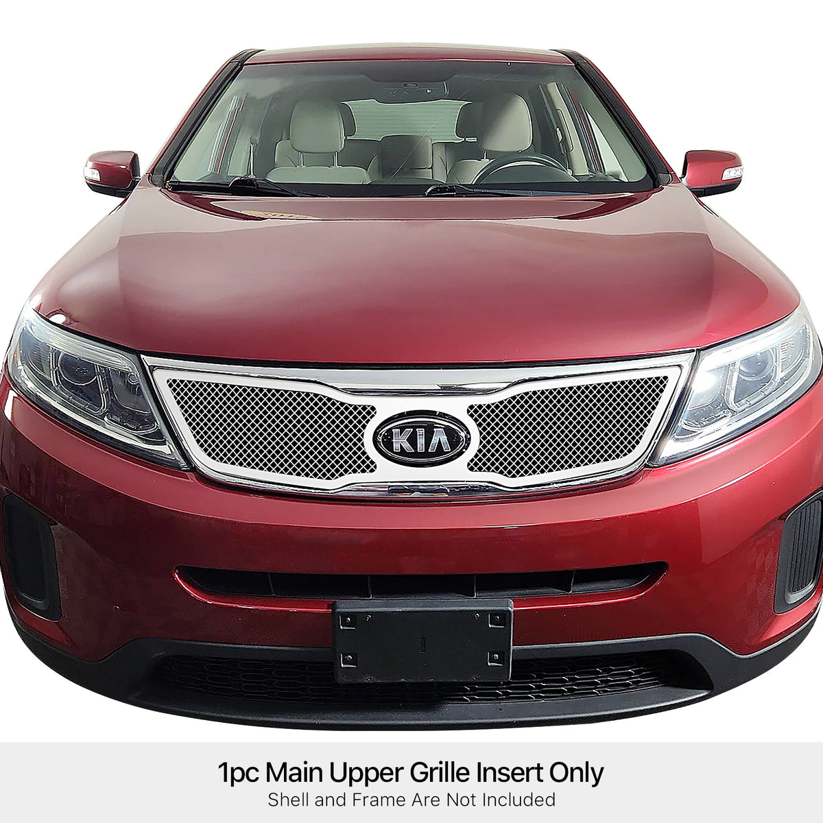 Stainless Steel Main Upper Mesh Grille 2014-2015 Kia Sorento SX GR11GEI59T