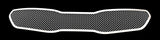 Stainless Steel Main Upper Mesh Grille 2014-2016 Kia Forte GR11GEI63T