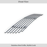 Stainless Steel Lower Bumper Stainless Steel Billet Grille 2003-2004 Lincoln Navigator GR12FFE45S