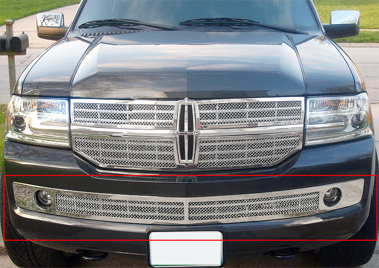 Stainless Steel Lower Bumper Mesh Grille 2007-2014 Lincoln Navigator GR12GEJ19T