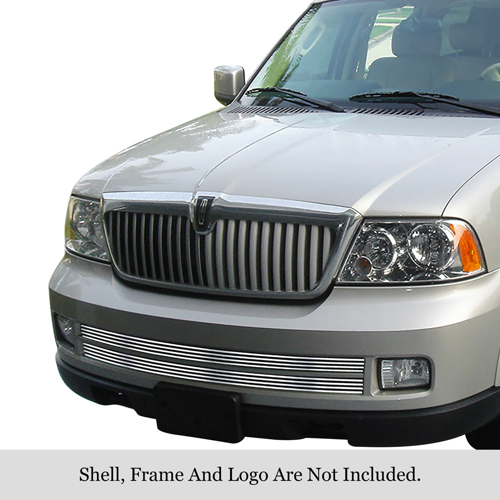 Stainless Steel Lower Bumper Stainless Steel Billet Grille 2005-2006 Lincoln Navigator GR12HEJ18S