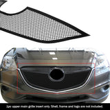 Carbon Steel Main Upper Black Wire Mesh Grille 2013-2015 Mazda CX-9 GR13CEI35H