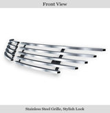 Stainless Steel Main Upper Stainless Steel Billet Grille 2010-2012 Mazda CX-7 GR13FFG71C