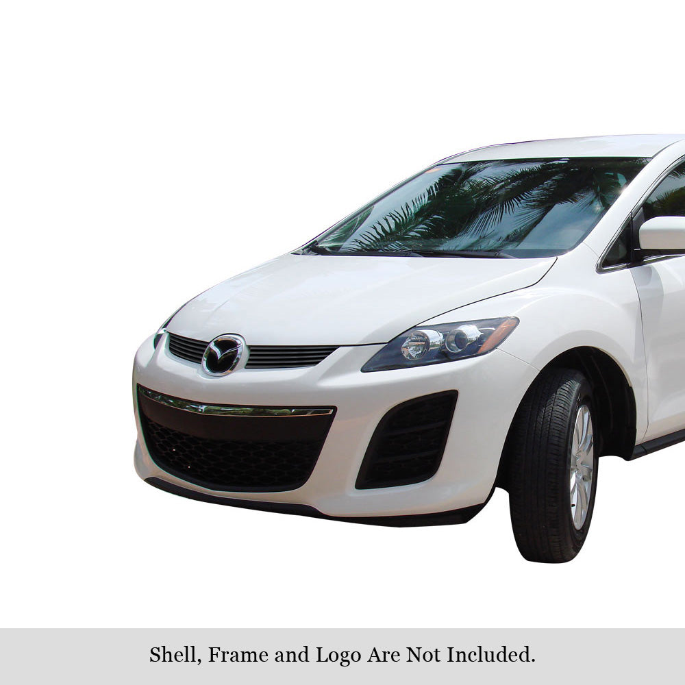 Stainless Steel Main Upper Black Stainless Steel Billet Grille 2010-2012 Mazda CX-7 GR13FFG71J