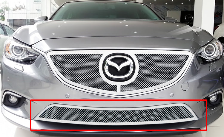 Stainless Steel Lower Bumper Mesh Grille 2014-2016 Mazda Mazda 6 GR13GEI69T