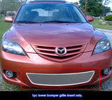 Stainless Steel Lower Bumper Mesh Grille 2004-2006 Mazda Mazda 3 Sport Hatchback GR13GFB37T